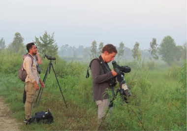 Earth Walks In Haiderpur Wetland