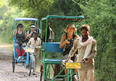 Rickshaw Ride In Bharatpur Earth Walks.